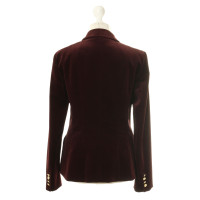 Max & Co Bordeaux fluweel Blazer