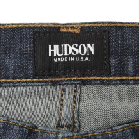 Hudson Jean avec empiècements de cuir