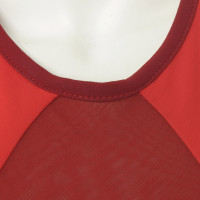 Ferre Rotes Kleid mit Rückenausschnitt