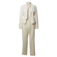 Armani Collezioni Off-white pants suit