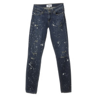 Paige Jeans Skinny jeans with etching printing
