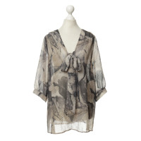 Marcel Ostertag Bluse mit Muster