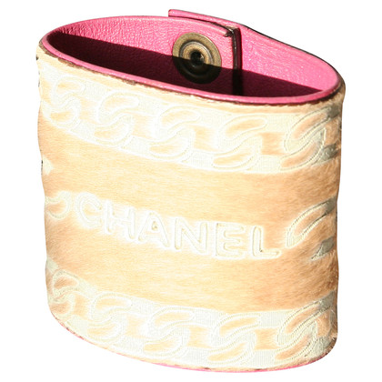 Chanel Armband leder ponyhair