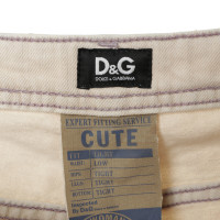 D&G Jeans in crema
