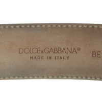 Dolce & Gabbana riem met tweekleurige gesp