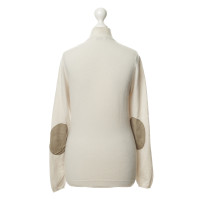 Brunello Cucinelli Cashmere sweater in cream 