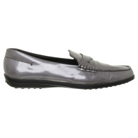 Tod's Loafers in Silbergrau