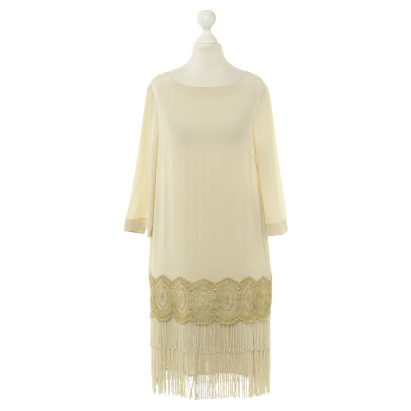 Hoss Intropia Dress with fringes