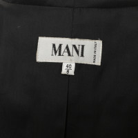 Mani Fluweel vest met pailletten trim