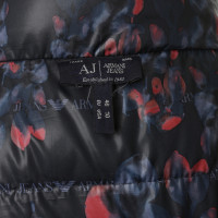 Armani Jeans Doorgestikte jack in donkerblauw