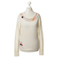 Matthew Williamson Cashmere sweater with embroidery