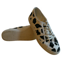 Kurt Geiger Canvas sneakers with animal print