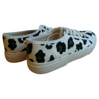 Kurt Geiger Canvas sneakers with animal print