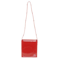 Casadei Rote Handtasche aus Lackleder