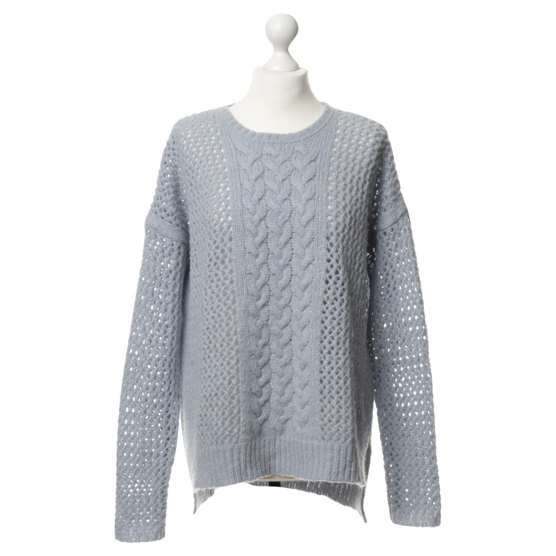 Lala Berlin Knitted sweater in light blue