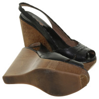Alaïa Wedges with wooden wedge