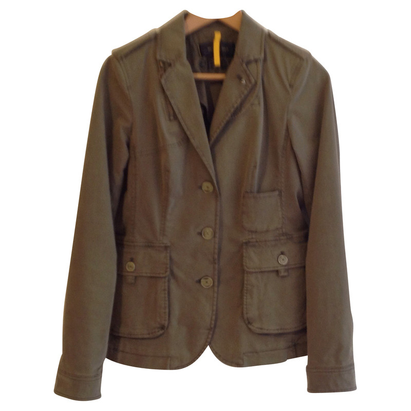 Blonde No8 Blazer en vert militaire