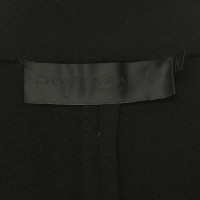 Donna Karan Black Blazer with leather applications