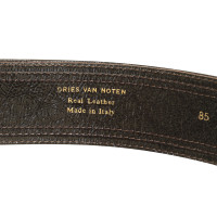 Dries Van Noten Patent leather belt