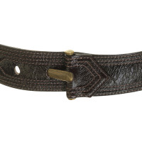 Dries Van Noten Patent leather belt