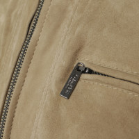 Calvin Klein Leather jacket in beige