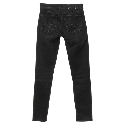 7 For All Mankind Jeans "Gwenevere" in dark grey