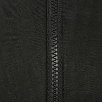 Yohji Yamamoto Zipper vestito in nero