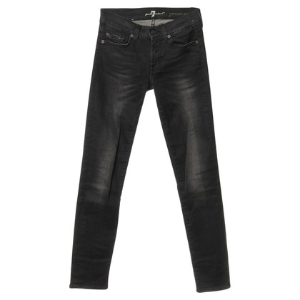 7 For All Mankind Jeans "Gwenevere" in dark grey