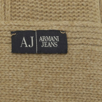 Armani Jeans Maglia sciarpa beige