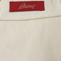 Brioni Schede jurk in crème