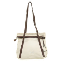 La Martina Medium Shopping Bag Mora Off White