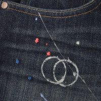 Marc Jacobs Korte broek met plonsen van kleur