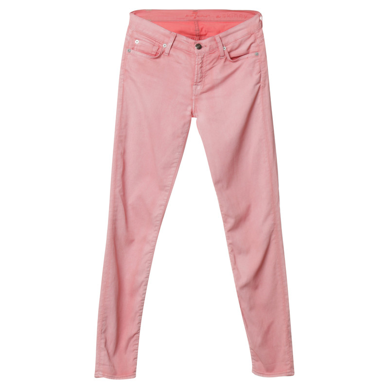 7 For All Mankind Jeans in roze