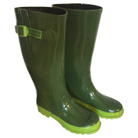 Marc Jacobs Green rubber boots