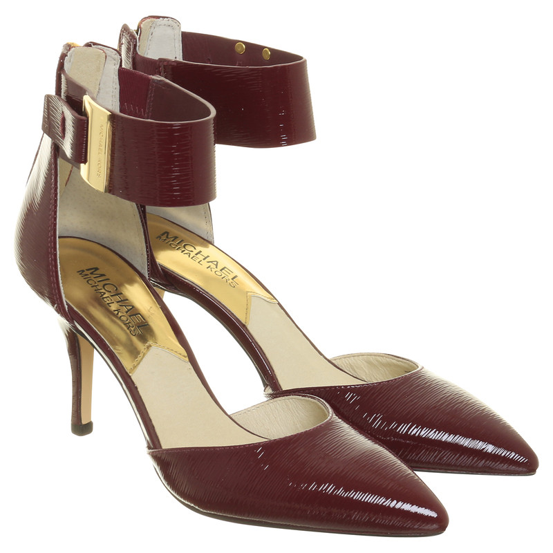 Michael Kors D'Orsay Pumps with ankle straps