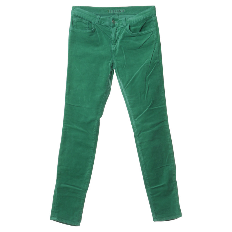 J Brand Pantaloni ' gamba Skinny "verde