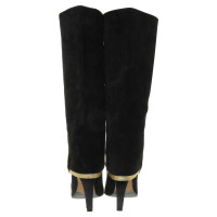 Other Designer Michel Perry - boots with cuffs detail