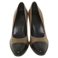 Jil Sander pumps con punta nera