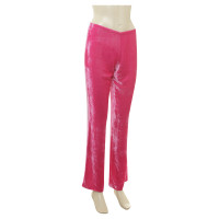 Ralph Lauren Pantaloni di velluto nel colore rosa