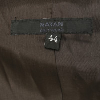 Natan Fluwelen jas in bruin