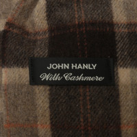Other Designer John Hanly - scarf with checked pattern