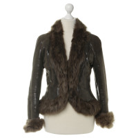 Mugler Jacket with real fur lining