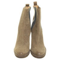 Brunello Cucinelli Stiefeletten in Beige