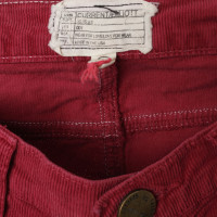 Current Elliott Corduroy pants in red
