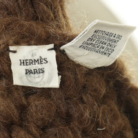 Hermès Schal in Braun