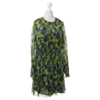 Anna Sui zijden jurk met bloemenprint