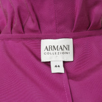 Armani Collezioni Veste avec coutures décoratives et volants