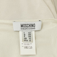 Moschino Kleid in Creme