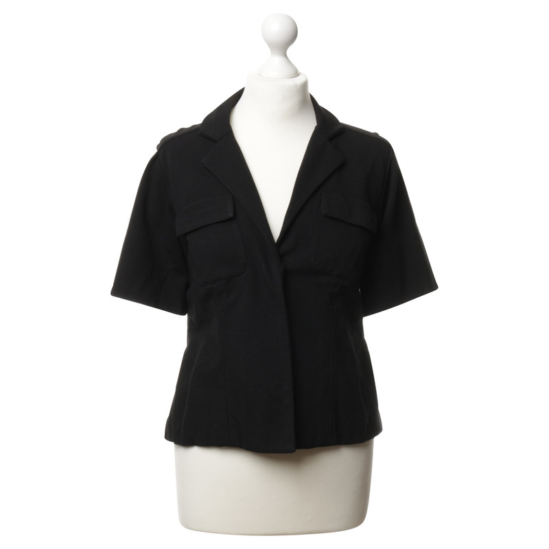 Diane Von Furstenberg Korte mouwen Blazer van zwart