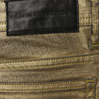 Faith Connexion Jeans met metalen coating